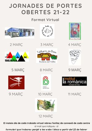 Jornades De Portes Obertes 21 22