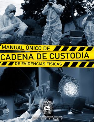 Manual Unico Cadena De Custodia