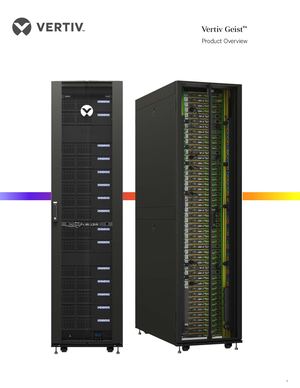 Vertiv Geist Product Overview Brochure