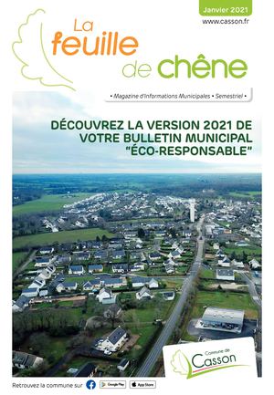 Bulletin Municipal de Casson - JANVIER 2021