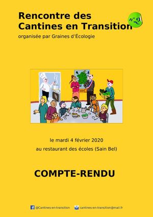 Rencontre Des Cantines En Transition 2020 Compte Rendu Test Fond