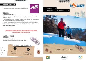 Circuits raquettes Le Sauze