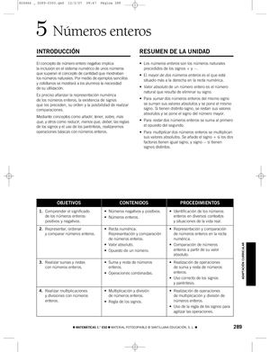 Practiquemos A Los Numeros Enteros