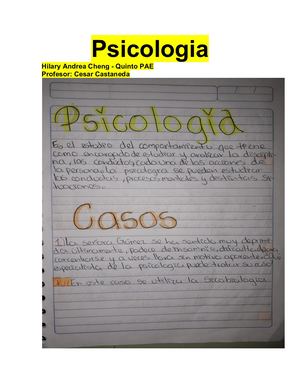 Tarea de Psicologia De Hilary Cheng