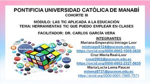 Herramientas Tic Que Puedo Emplear En Clases