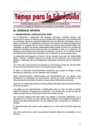 Etapa Prelinguistica