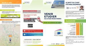 Dépliant Rosa Parks 4 Volets Basse Définition