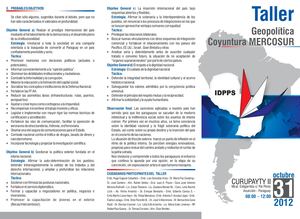 Triptico Coyuntura MERCOSUR