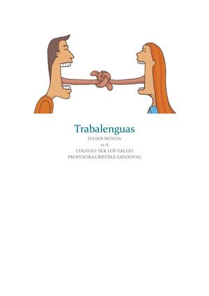 Trabalenguas, Julian Novoa