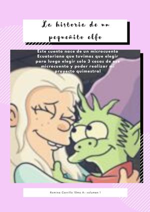 La Historia De Un Pequeñito Elfo