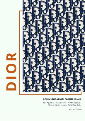 Communication Dior