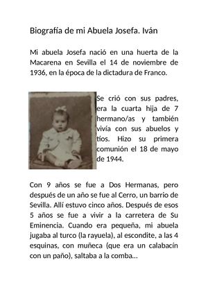 Biografía Mi abuela Iván