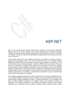 Desarrollo Profesional De Aplicaciones Web Con ASP.NET 01 Interfaces Web