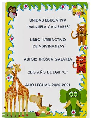 Adivinanzas Jhosua Galarza