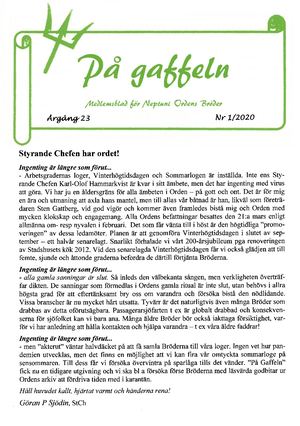 På Gaffeln 2020 1