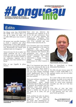 Mairie Longueau Bulletin Municipal Decembre 2020