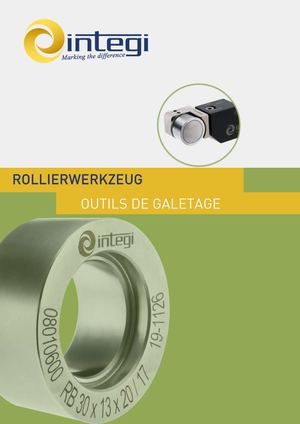 INTEGI Rollierwerkzeug Outils De Galetage