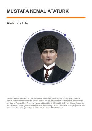 Atatürk's Life