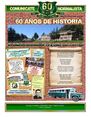 Comunicate Normalista 2020 60 Años