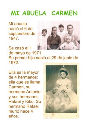 Mi Abuela Carmen, Aitor
