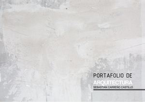 Portafolio De Arqitectura