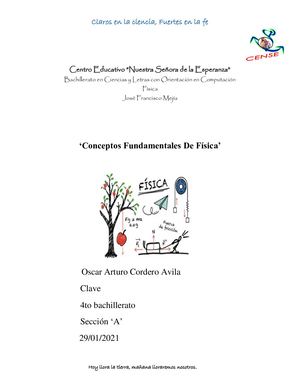 Conceptos Fundamentales De La Física