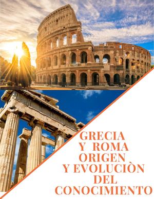 REVISTA VIRTUAL GRECIA Y ROMA ORIGEN Y EVOLUCION DEL CONOCIMIENTO