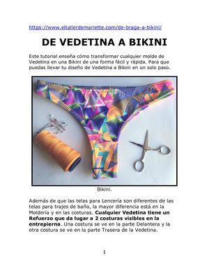 De Vedetina A Bikini