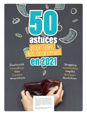50 Astuces Pour Faire Des Economies