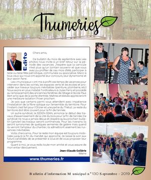 Bulletin municipal septembre 2019