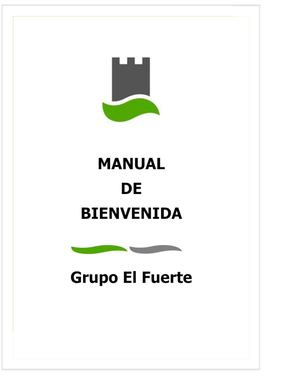 Manual De Bienvenida Grupo El Fuerte Pdf Free Download