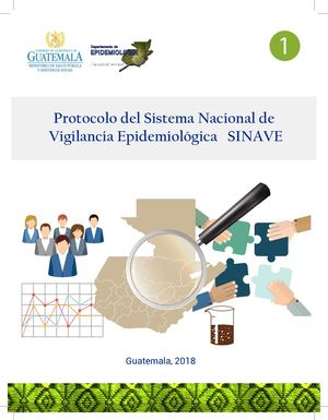 (1) Protocolo Del Sistema Nacional De Vigilancia Epidemiológica