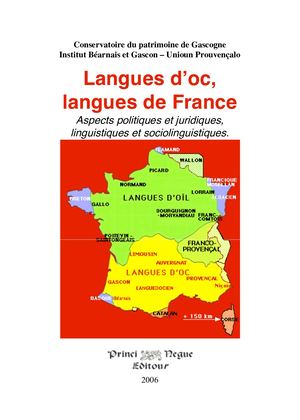 Langues D’oc Langues De France