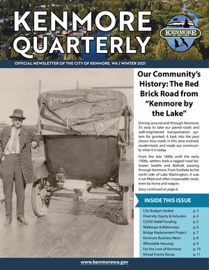 Kenmore Quarterly Winter 2021