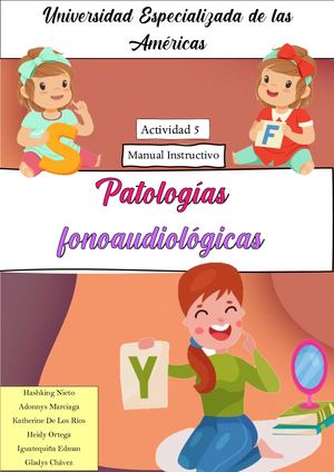 Patologias Fonoaudiologicas