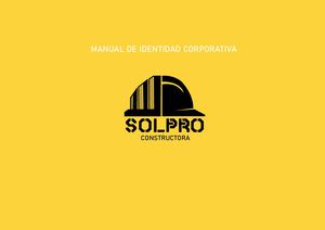 Manual De Identidad Corporativa Solpro