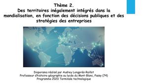 2 Des Territoires Inégalement Intégrés Dans La Mondialisation