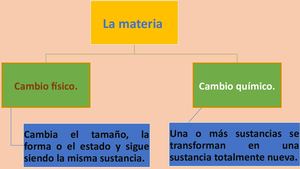 Cambios físicos y químicos.