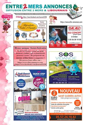 Journal Entre Deux Mers Annonces Fevrier2021