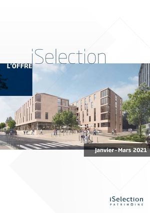 Catalogue iSelection Patrimoine T1 2021