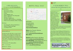 Elevfolder Välkommen Till Stocksätter 20 21