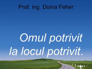 Meserii Ocupatii Profesii