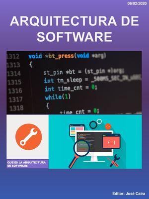 Arquitectura De Software por José Caira