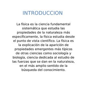 Que Es La Ciencia De La Física