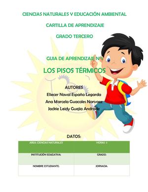 Guía 4 Los Pisos Termicos