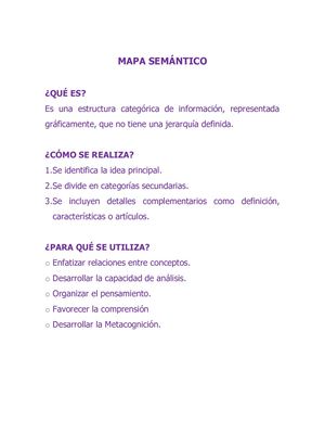 Mapa Semántico