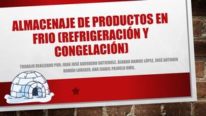 Definitivo Chia Almacenamiento congelacion refrigeracion