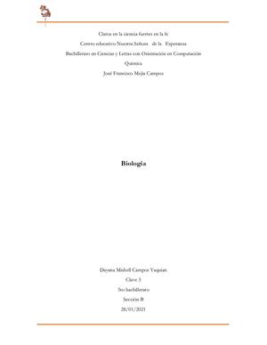 Biologia by Dayana Campos