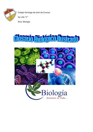 Glosario De Biología