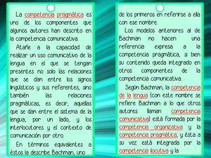 Competencia Pragmatica